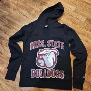 MSU V-Neck Hoodie Sweater